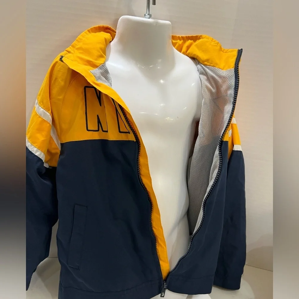 Nike Yellow and Blue Raincoat - Picture 4 of 7